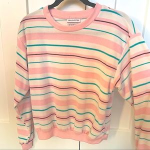 Urban Outfitters Striped Crewneck